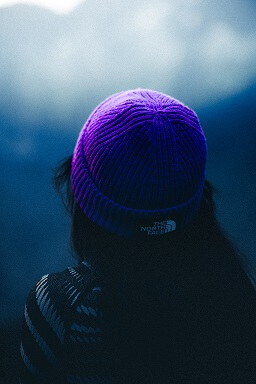 portrait bonnet femme